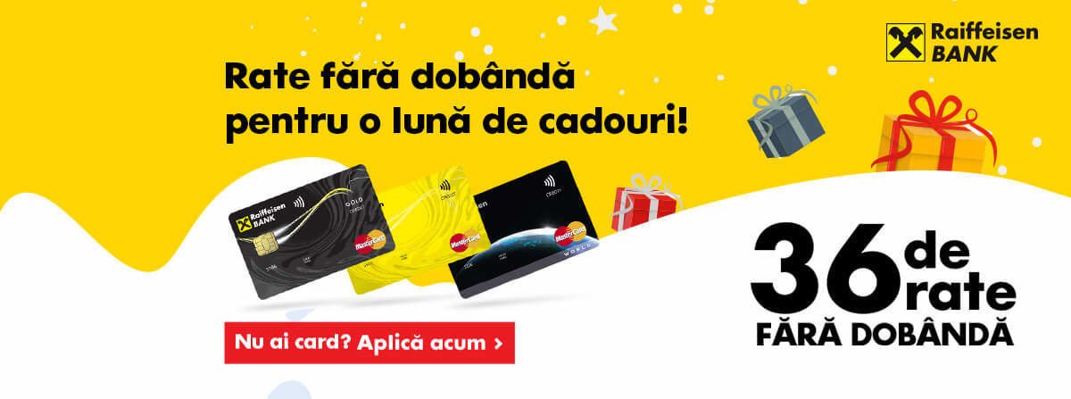 Plateste in rate fara dobanda! Reduceri eMAG 36 rate fara dobanda