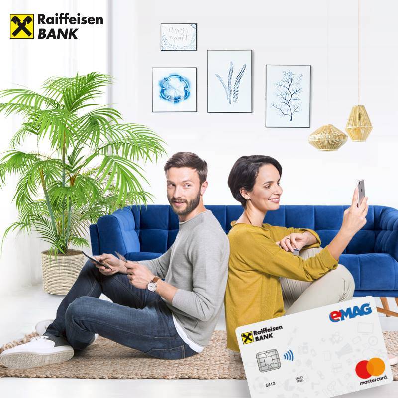 Card eMAG Raiffeisen 24 rate fara dobanda