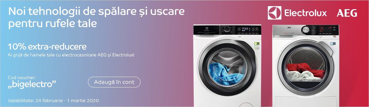 Electrocasnice cu discount si pret redus voucher emag masini de spalat